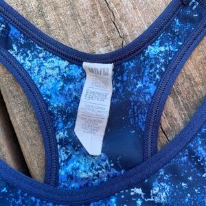 Under Armour Intimates & Sleepwear - Under ARMOUR Blue Racerback Sports Bra Under Armour Intimates & Sleepwear - Under ARMOUR Blue Racerback Sports Bra